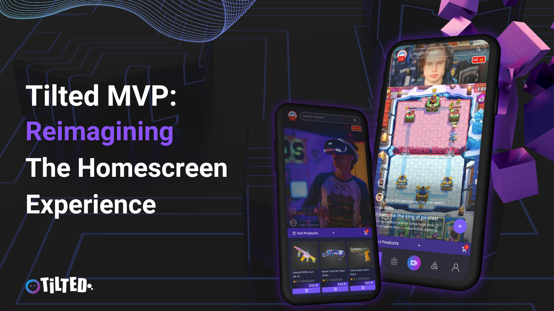 Tilted MVP: Reimagining The Homescreen Experience