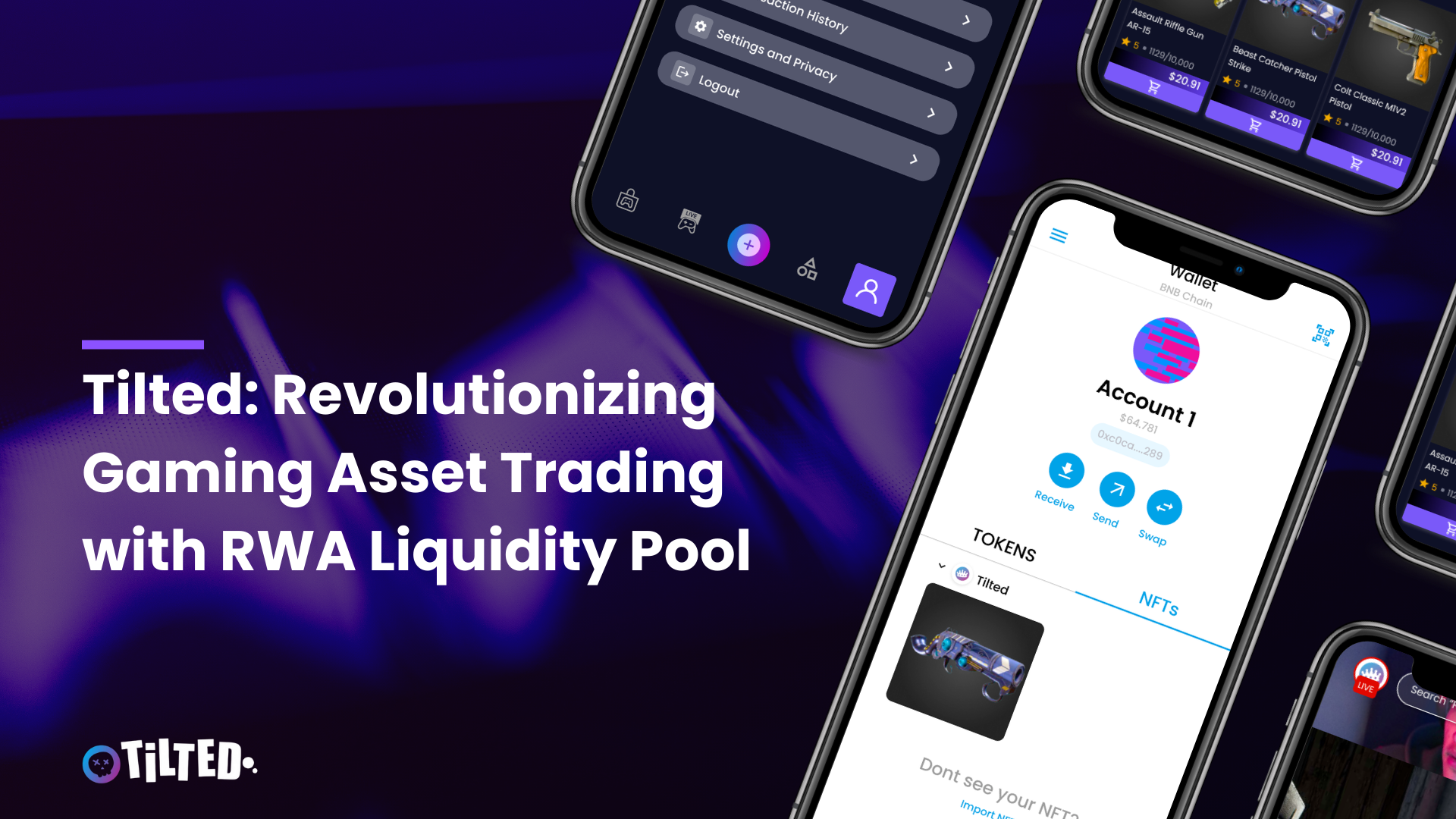 Tilted: Revolutionizing Gaming Asset Trading with RWA Liquidity Pool